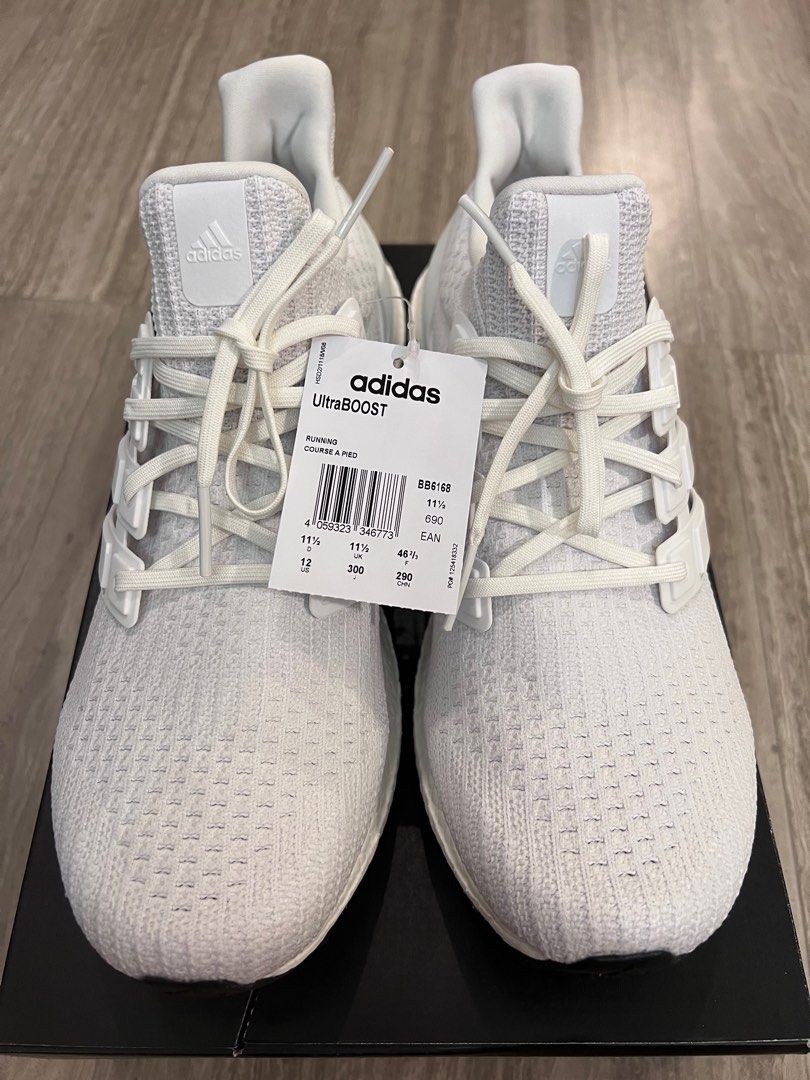 Adidas ultra boost triple white 46 hotsell