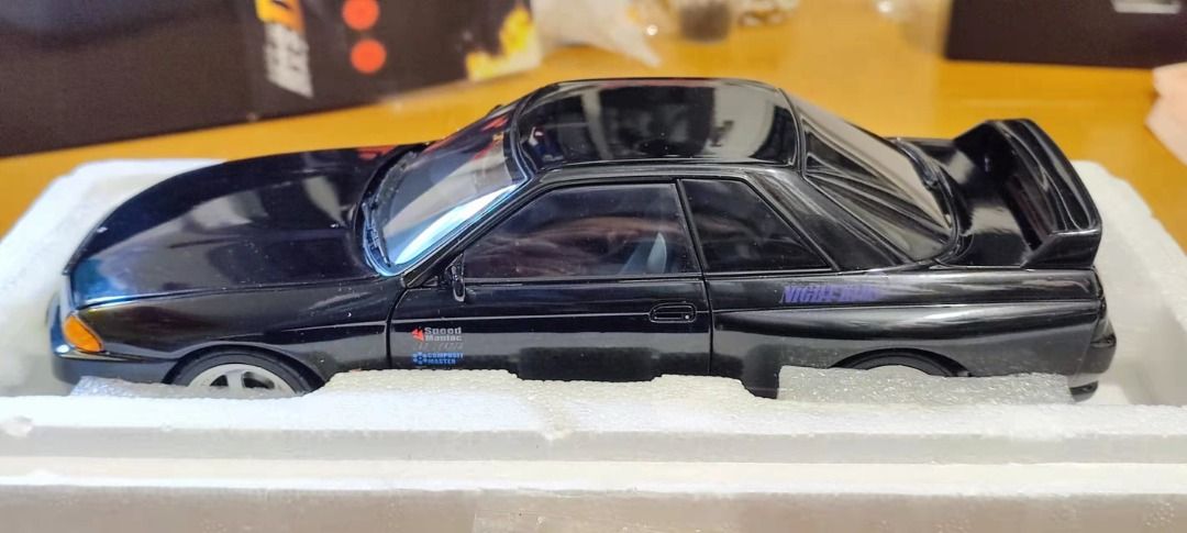 全新Autoart 1/18 頭文字D RX-7 新劇場版Legend 2 鬥走Nissan Skyline