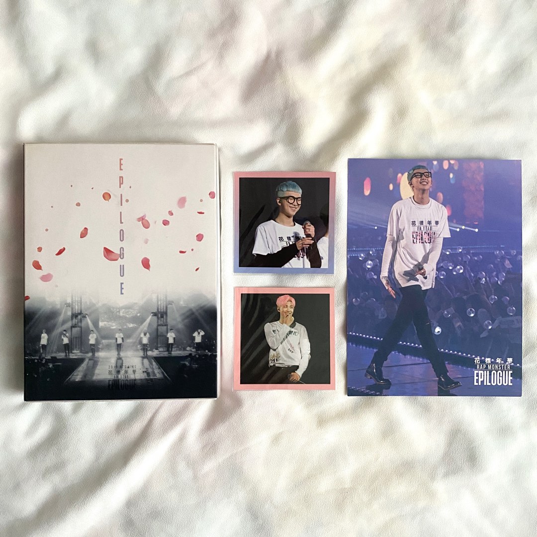 防彈少年團BTS ON STAGE EPILOGUE 2016 DVD 花樣年華HYYH 小卡明信片套