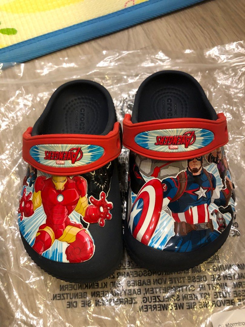 Crocs iron man cheap