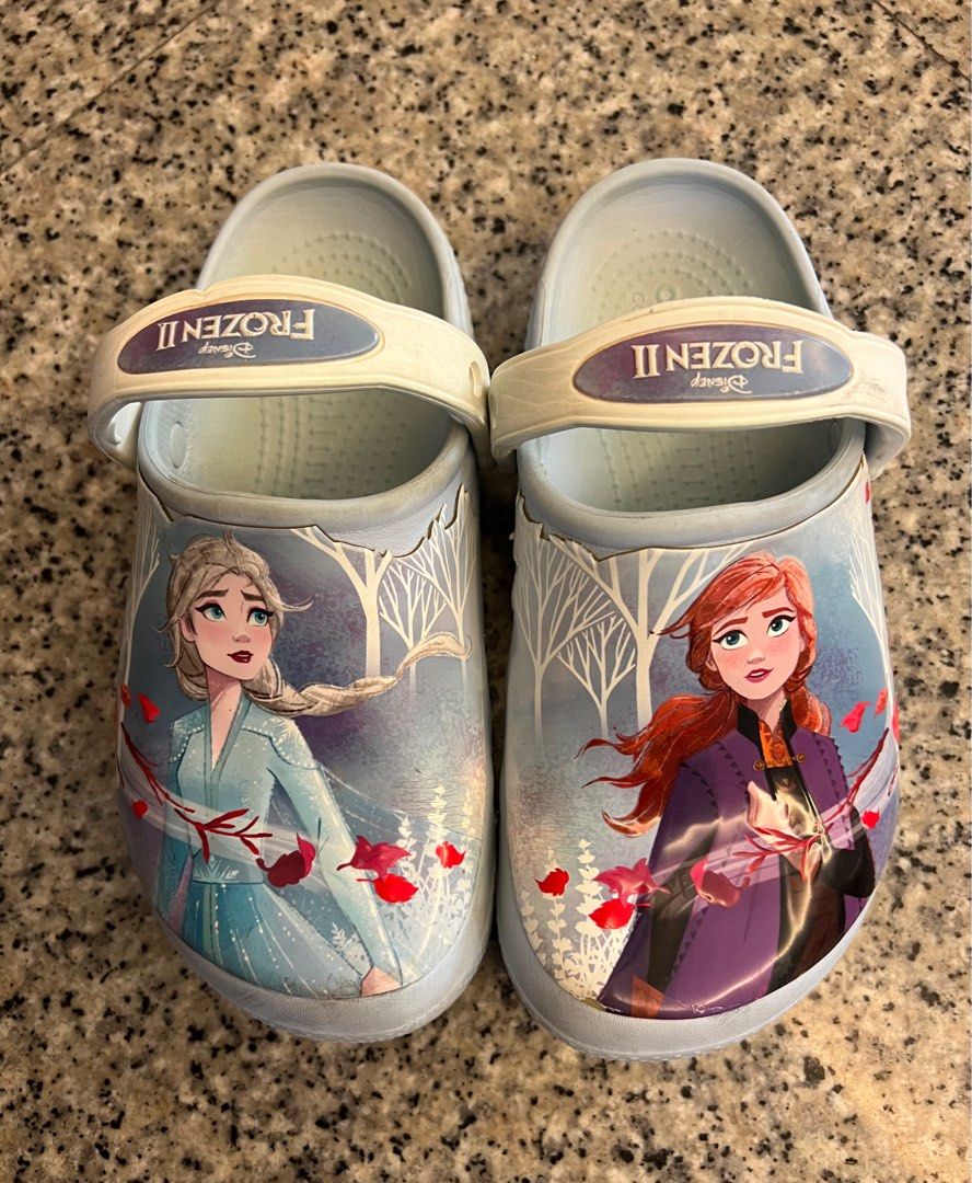Crocs Shoes kids 8.5 frozen paw patrol Babies Kids Babies