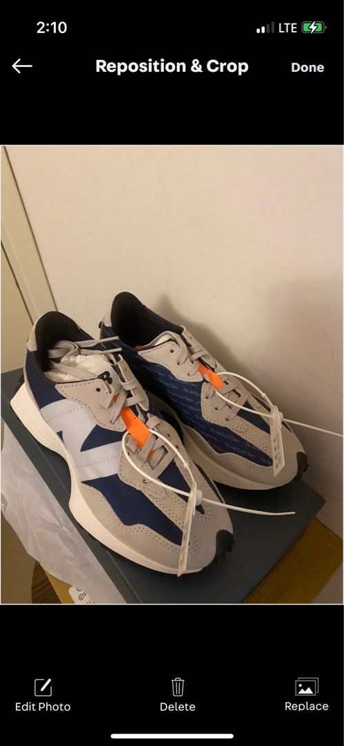 new balance 327 outerspace light grey, 女裝, 鞋, 波鞋- Carousell