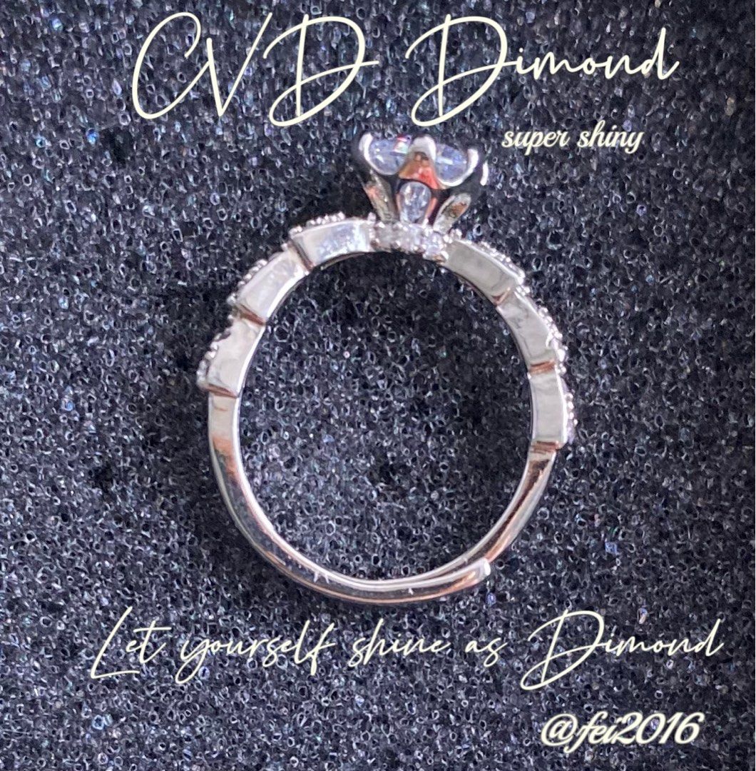 Cvd diamond rings for sales sale
