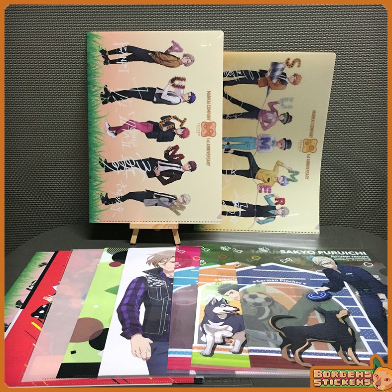 A4 Clear Files - A3! Mankai Company / Autumn Summer Spring Troupe ...