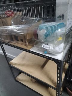 Acrylic hamster cage