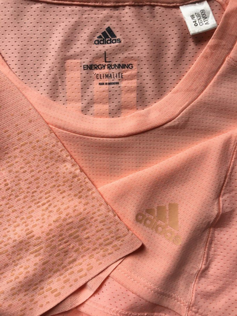 ADIDAS energy running climalite tee, Women's Fashion, Tops, Others Tops