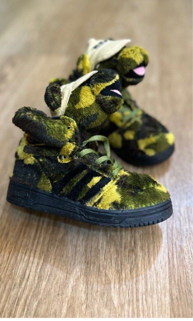 ADIDAS JEREMY SCOTT CAMO BEAR Babies Kids Babies Kids