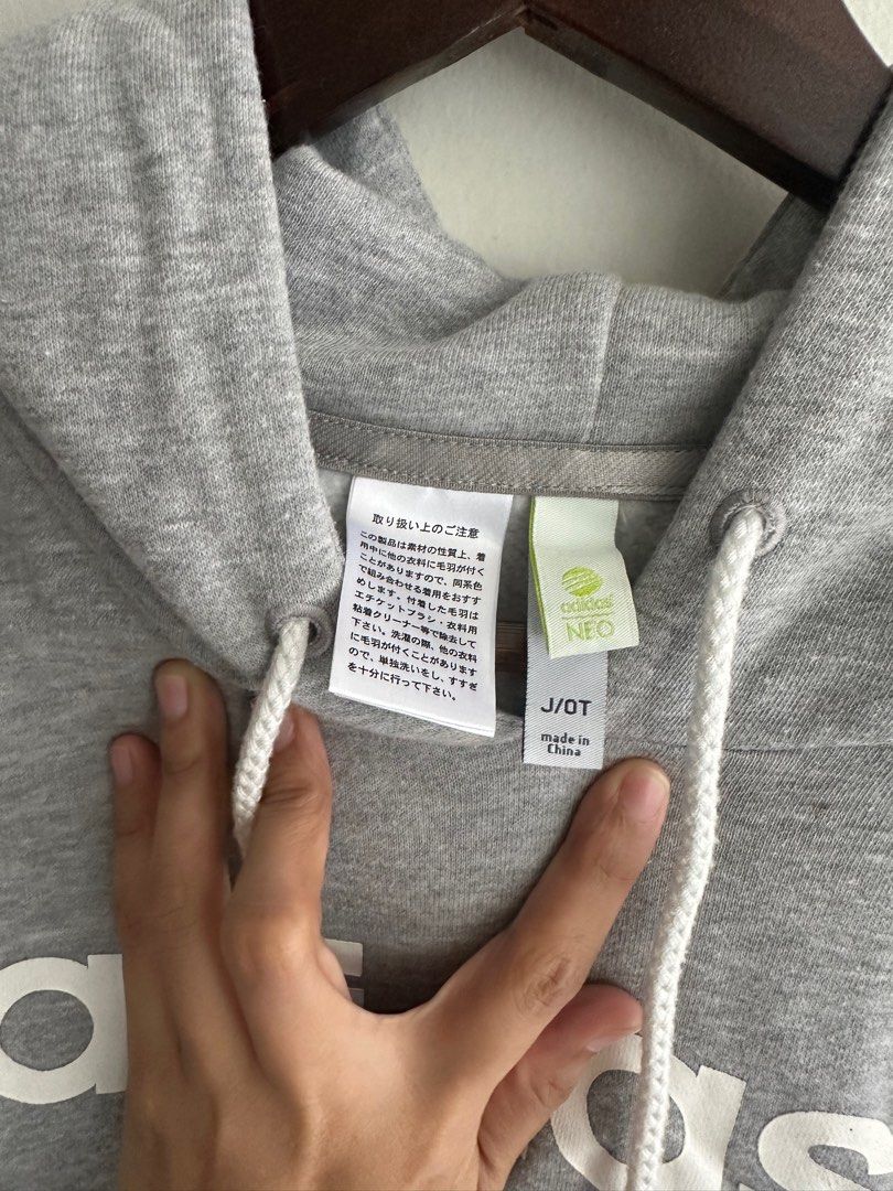 Adidas Neo Hoodie (Category: Coats, Jackets and Outerwear) located in Quezon City. Submitted by StopNShop (Listing ID 1259136356, Image 3). Description: Bought in Japan Size on tag is Juniors but will fit xs-s womens. .