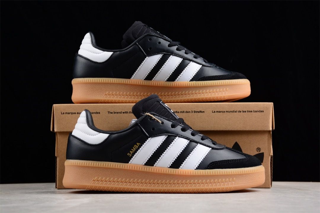 Adidas Samba XLG Black White Gum Shoes Euro 36 45