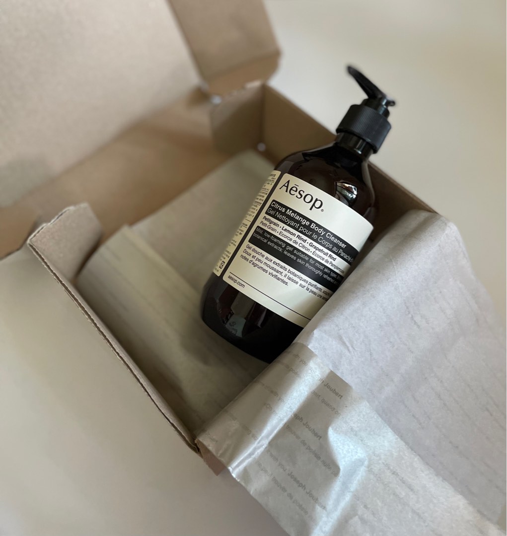 全新｜AESOP 苦橙香檸身體潔膚露 沐浴500ml