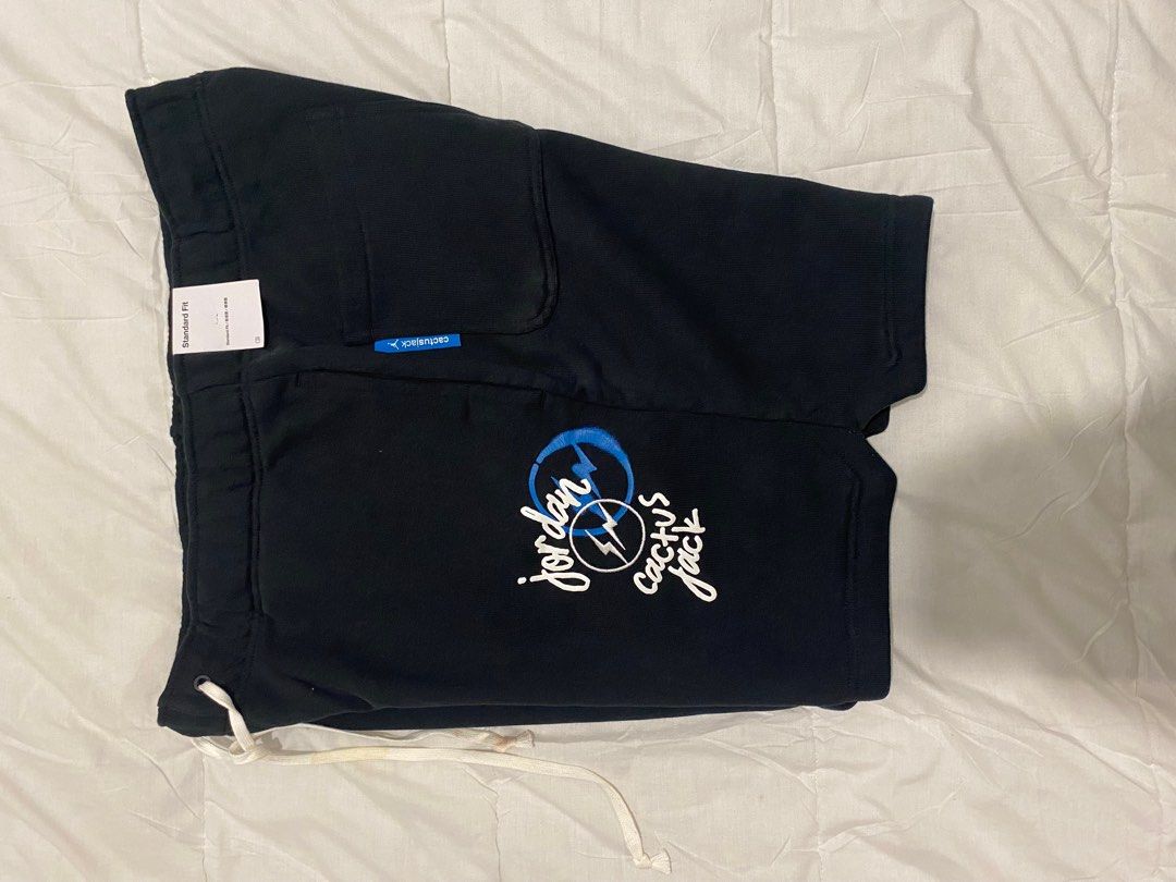 travis scott x fragment shorts