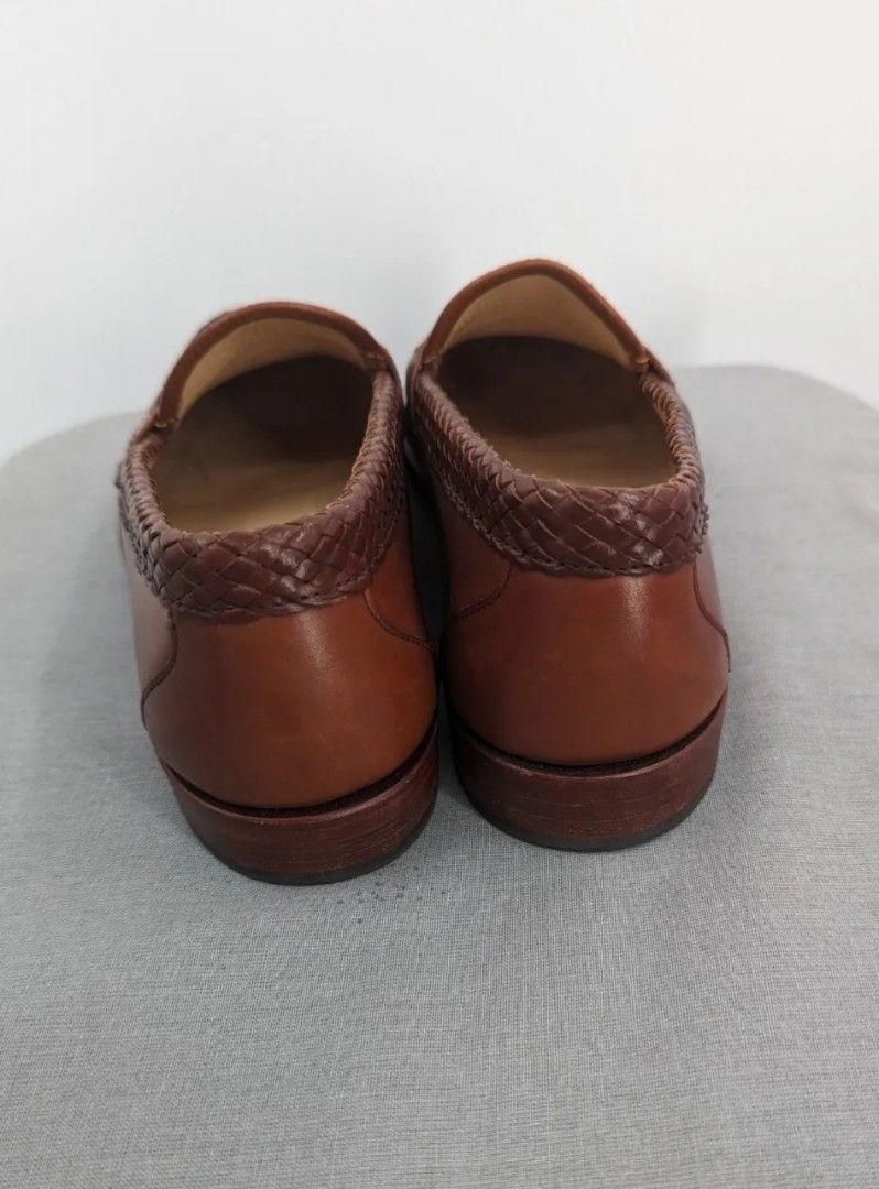 Allen Edmonds Maxfield dark chilli tassel penny loafer. 9 D Men s