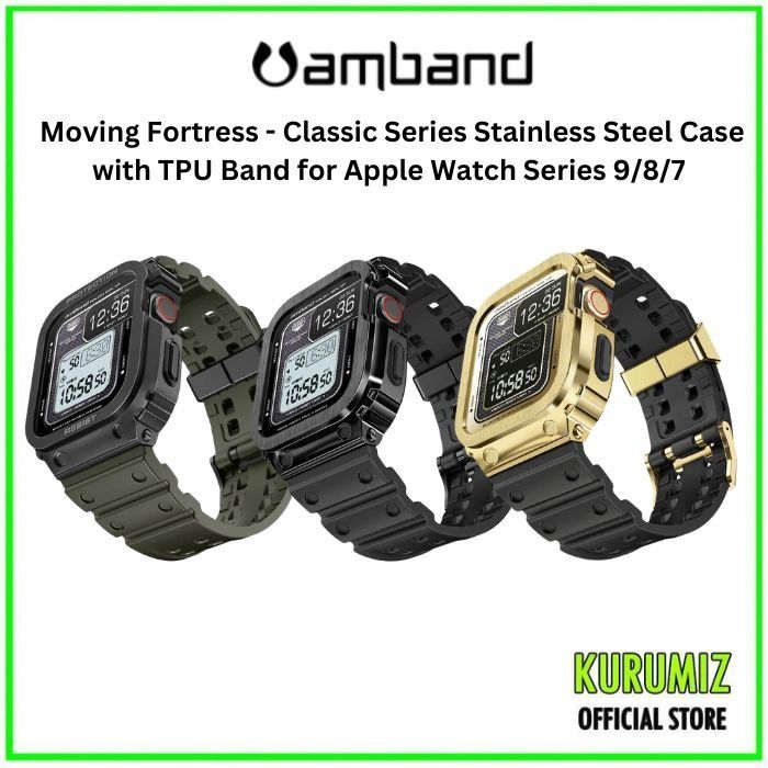 amBand Moving Fortress Classic Series Stainless Steel Case with