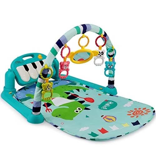 Amy Benton Baby Piano Gym and Play Gym Mat for Floor with Music