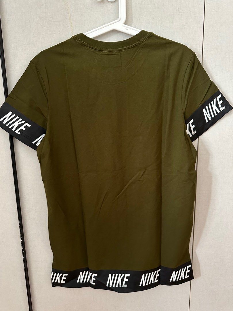 Army Green Nike Top Men s Fashion Tops Sets Tshirts Polo