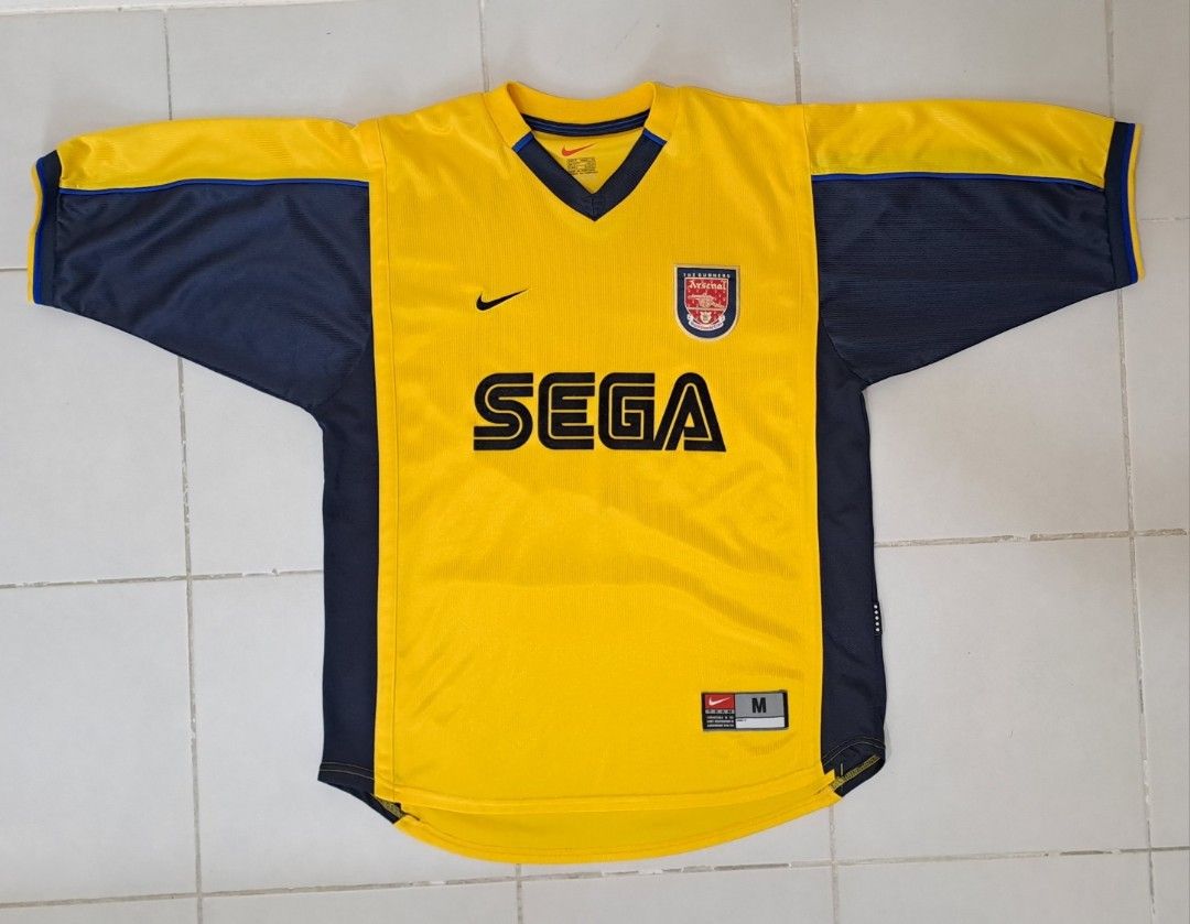 Arsenal 1999 2000 Away Jersey Men s Fashion Activewear on Carousell