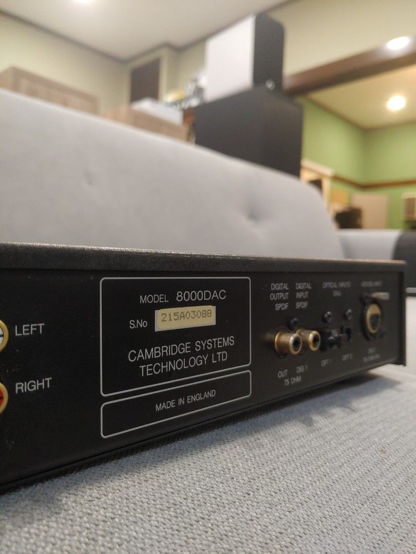 Audiolab Classic 8000 DAC Digital Analogue Converter | Made in England ...