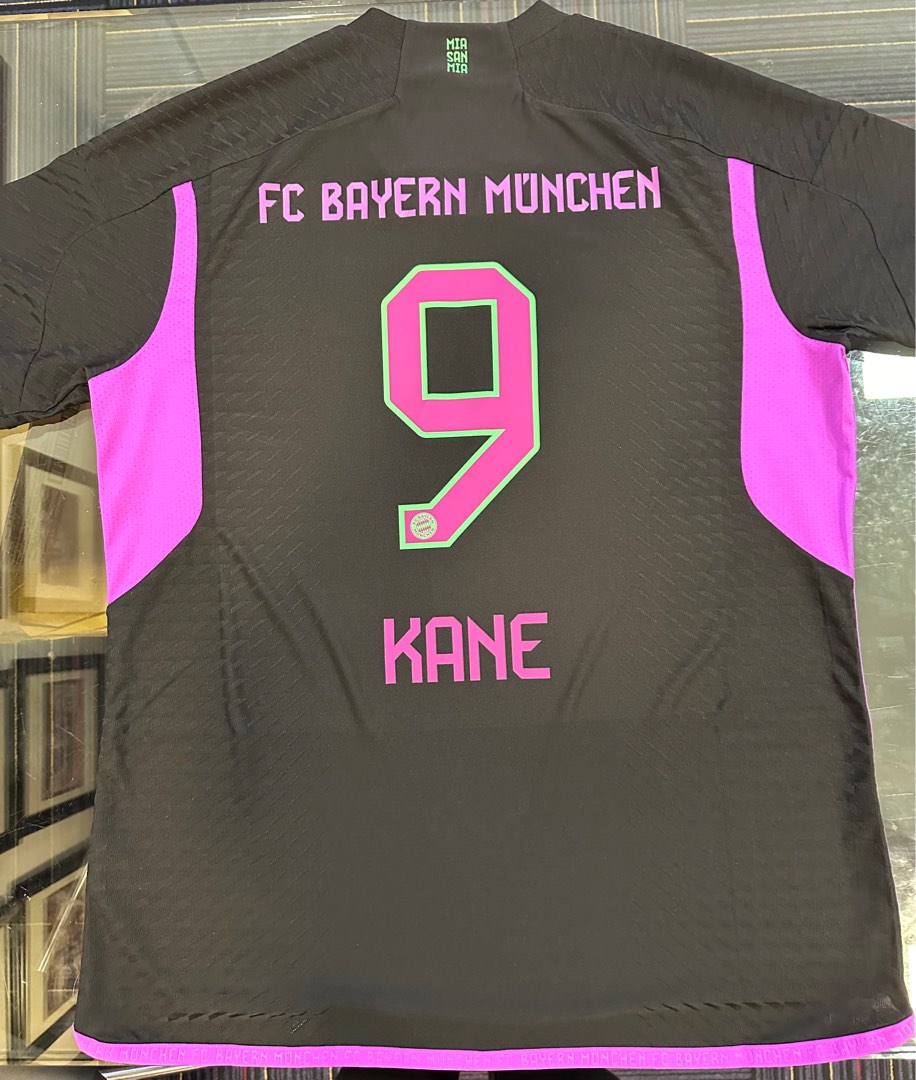 Authentic 2023 2024 Bayern Munich away jersey Men s Fashion Tops