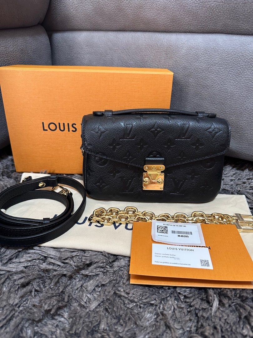 Authentic L . V Pochette Metis East West Monogram Bag Year 2023, Luxury,  Bags & Wallets on Carousell