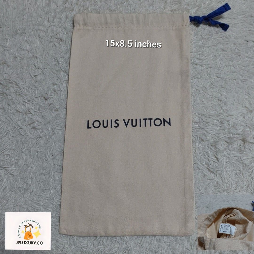 Louis Vuitton Dust Bag, Luxury, Bags & Wallets on Carousell