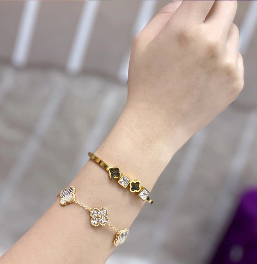 Authentic Lv bracelet remake, Luxury, Accessories on Carousell