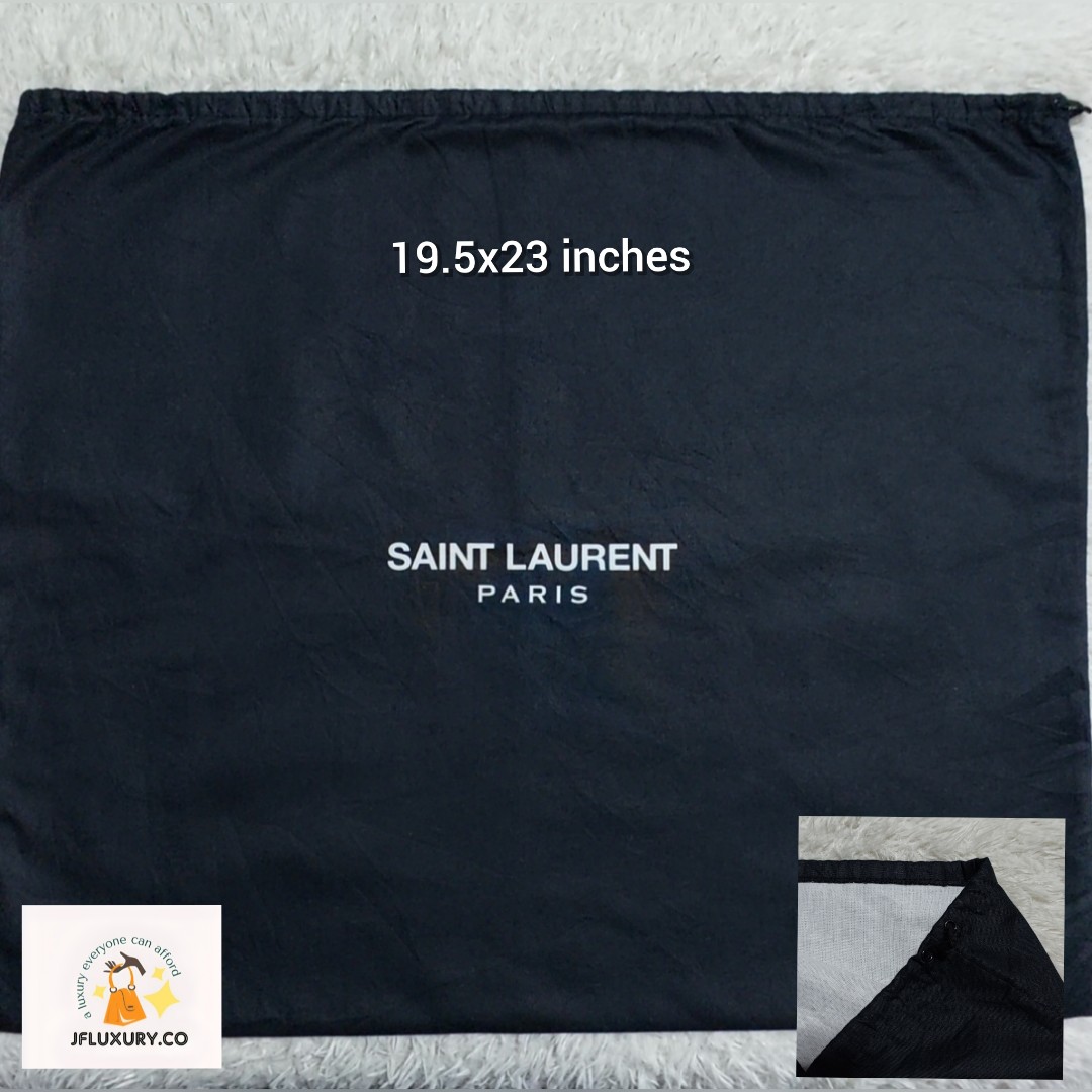 Authentic Saint Laurent YSL dust bag 20x20 inches, Luxury, Bags
