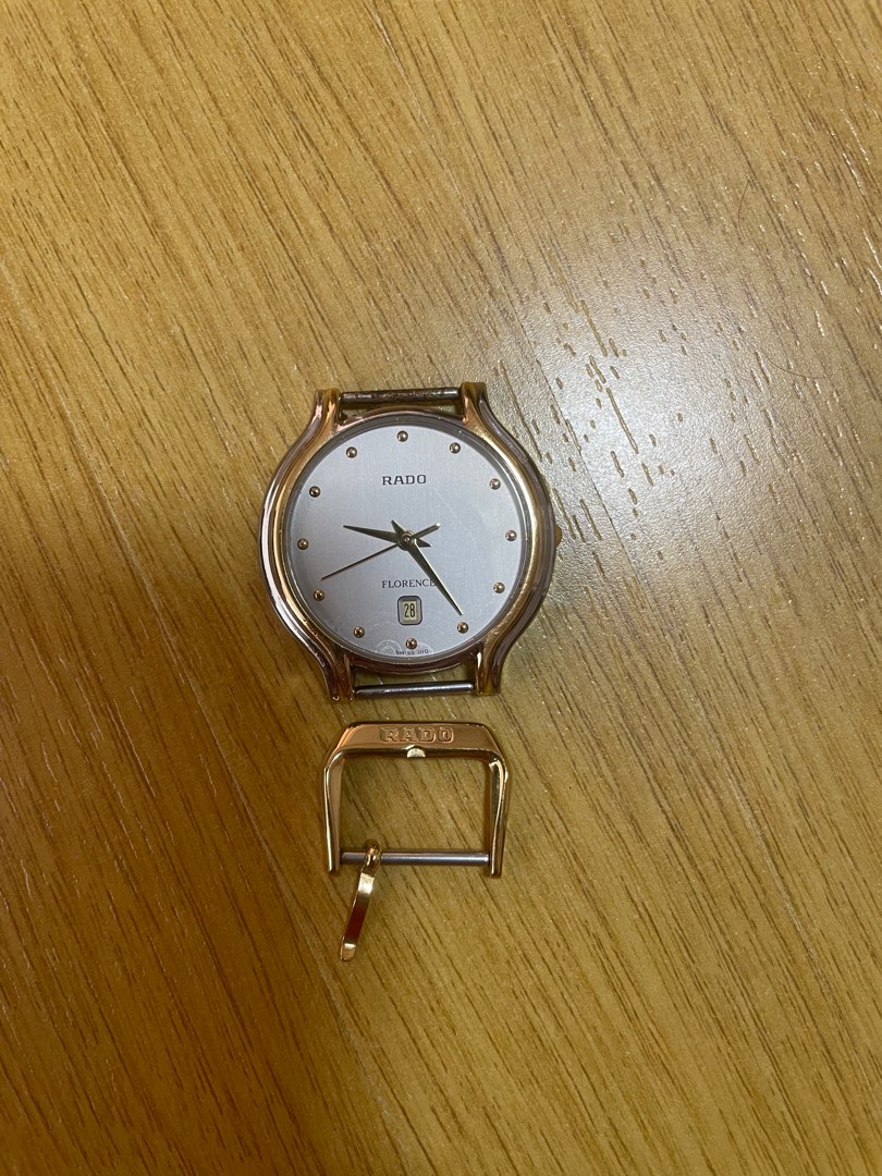 Rado watch silver and cheap gold