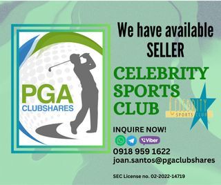 Available Celebrity Sports club share