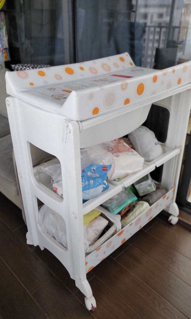 Baby changing station bath tub stand Babies Kids Bathing
