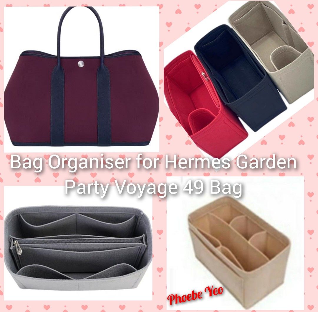 For garden Party 49 Voyage Bag Insert Organizer 