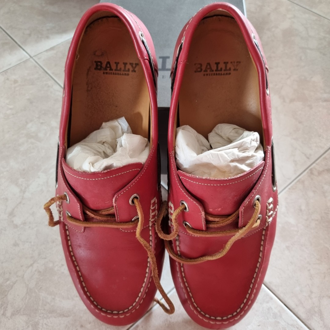 Bally Boat Shoe, Luxury, Sneakers & Footwear on Carousell