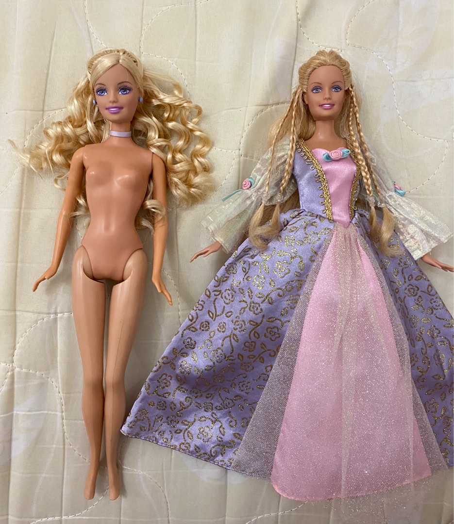 Barbie Annika & Barbie Rapunzel, Hobbies & Toys, Toys & Games on