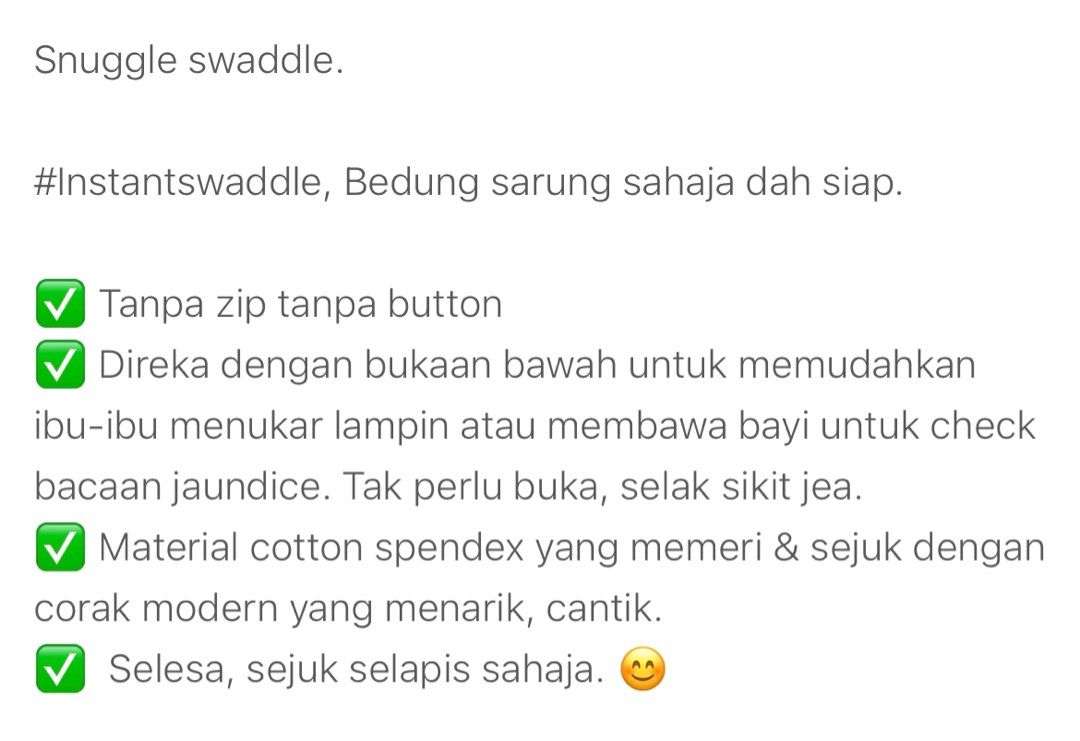 Swaddle in hot sale tagalog