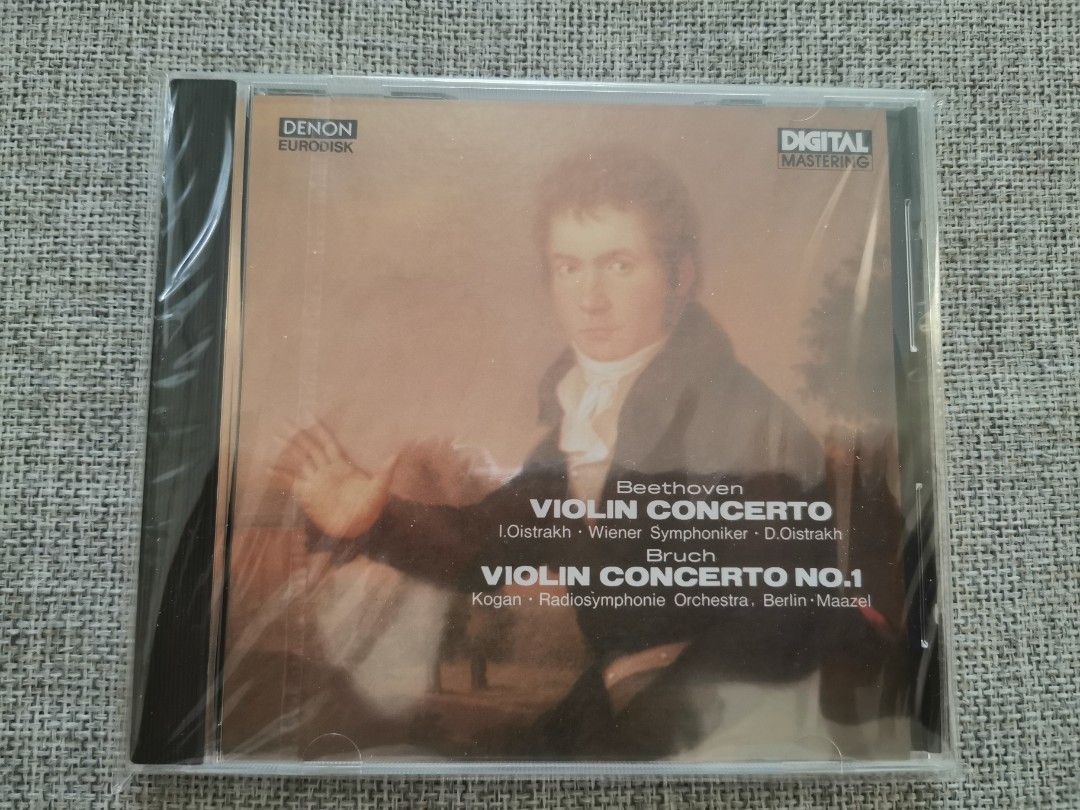 Beethoven & Bruch :Violin Concertos/Oistrakh, Kogan (Denon