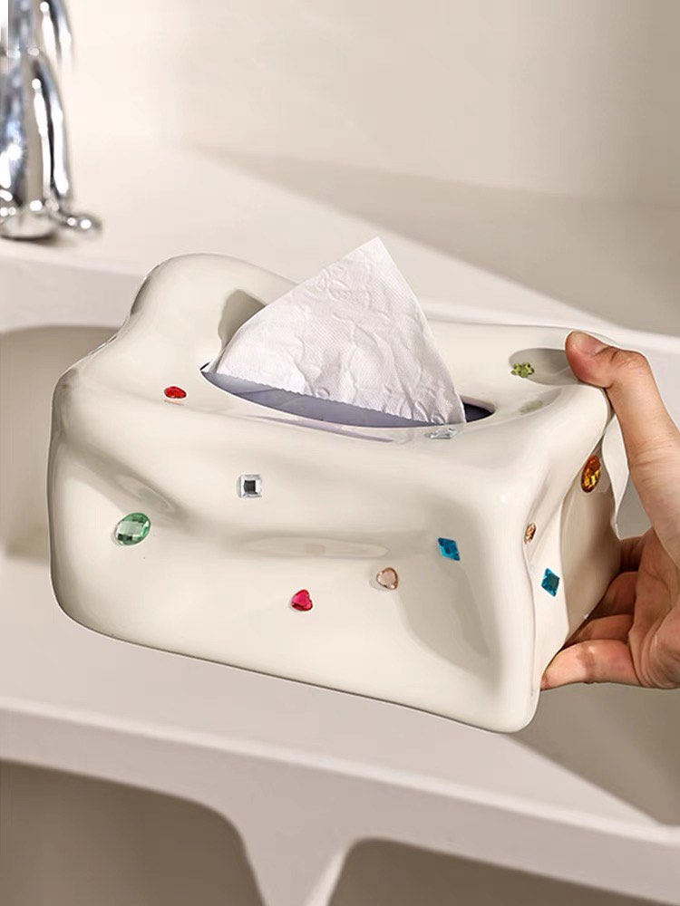 Ceramic shop tissue cover