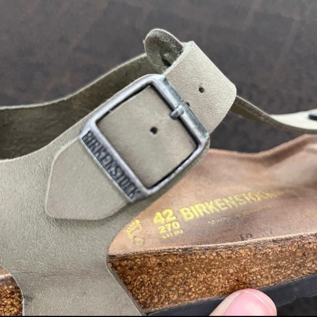 Birkenstock kairo grey hotsell