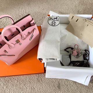 Y.A.S. on Instagram: Special Order Kelly 25 Rose Sakura/Nata/Gris