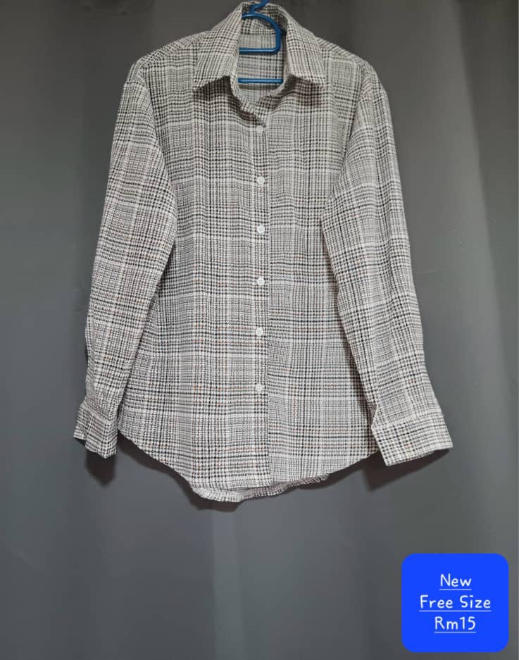 Blouse Kemeja Women S Fashion Tops Blouses On Carousell