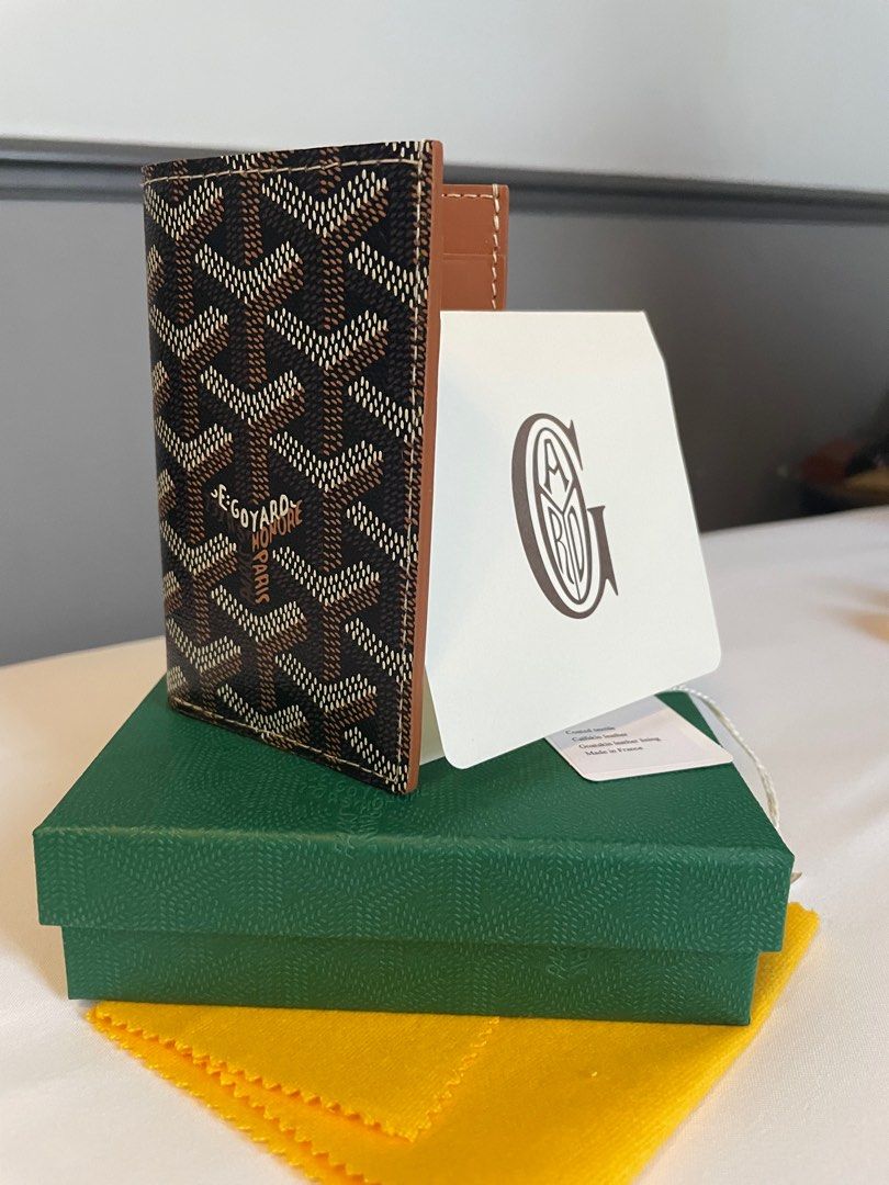 Goyard Saint Pierre Card Holder, Luxury, Bags & Wallets on Carousell