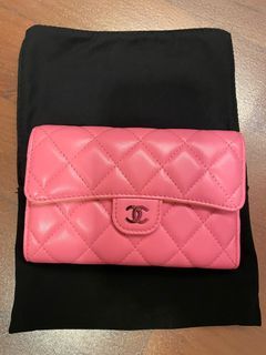 100+ affordable chanel pink wallet For Sale, Bags & Wallets