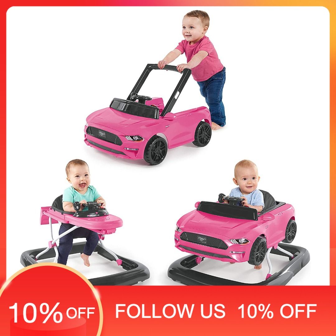 3 month old in walker on sale