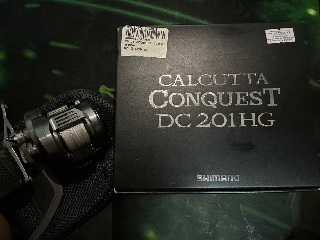 Shimano Calcutta Conquest DC 201HG (left hand), Sports Equipment ...