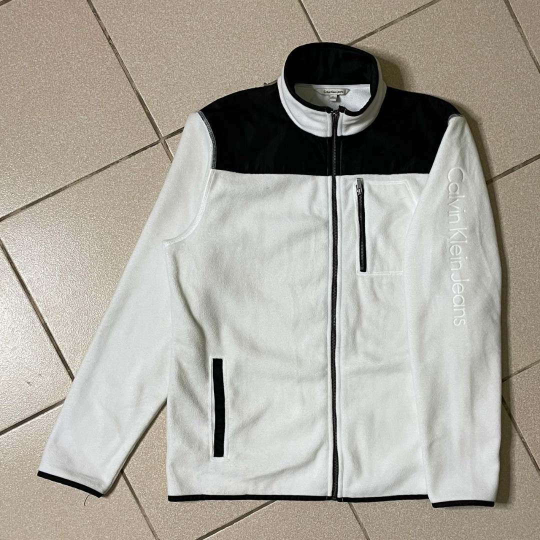 Calvin klein fleece jacket, Men's Fashion, Coats, Jackets and Outerwear ...