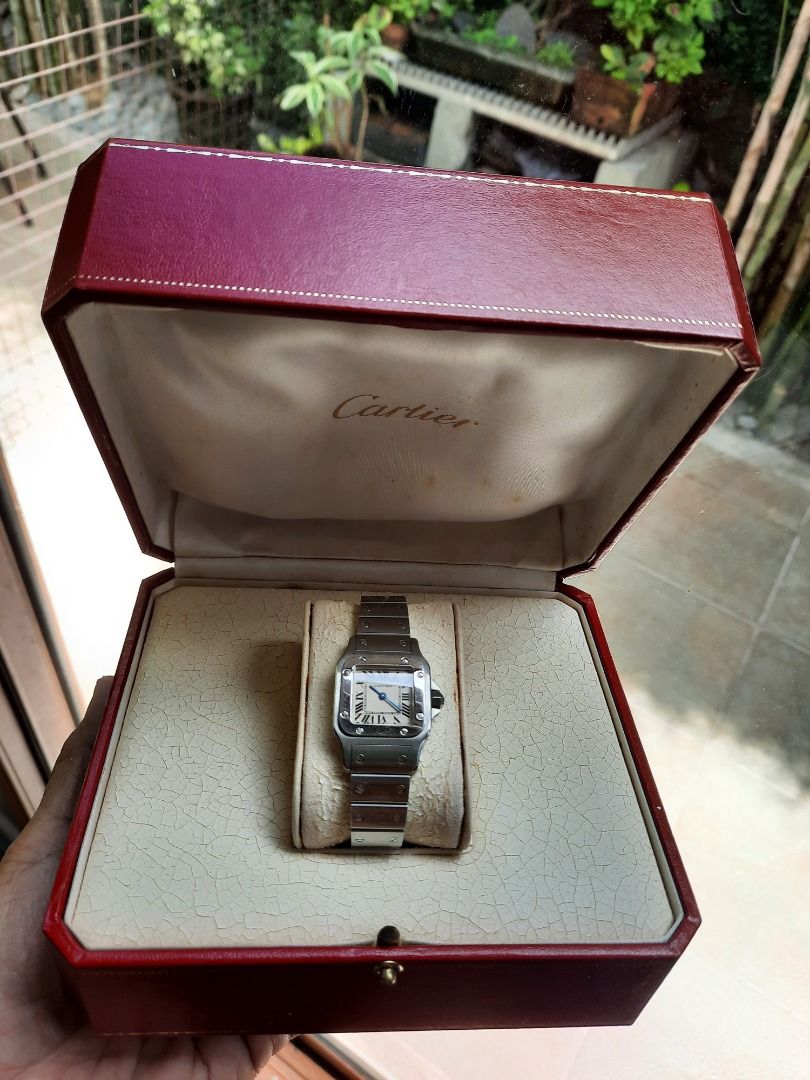 Cartier Santos, Women's Fashion, Watches & Accessories, Watches on ...