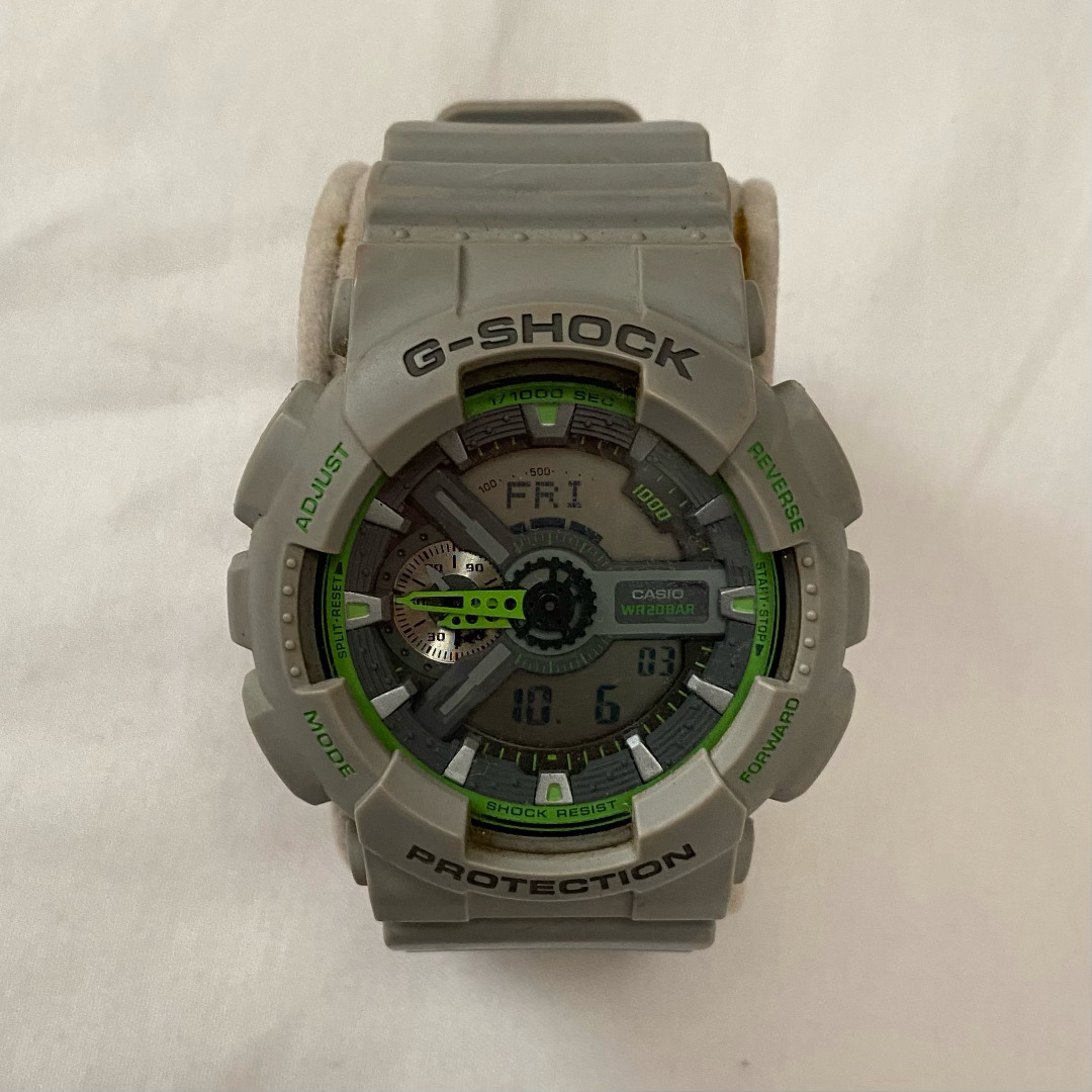 Casio Ga 110 Ts Casio Watches G Shock Ga110ts Ga 110 G Shock Grey