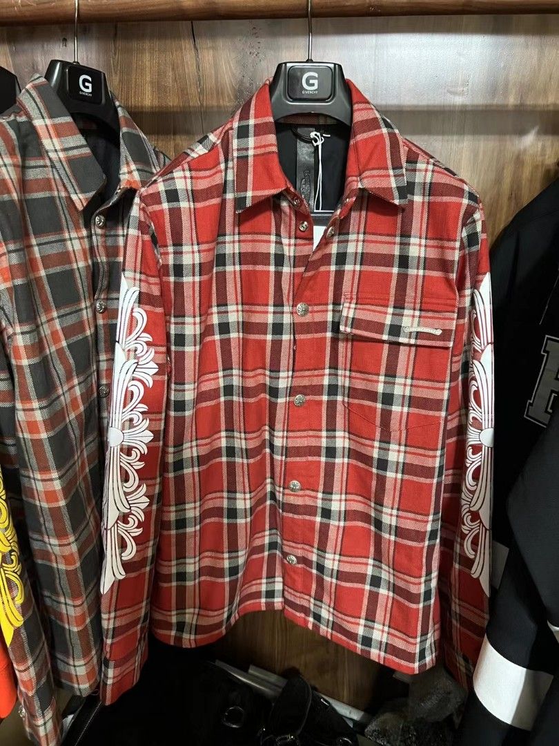 CH flannel shirt Men s Fashion Coats Jackets and Outerwear on