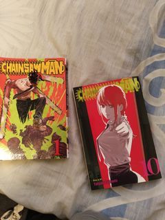 Chainsaw man 1 and 10