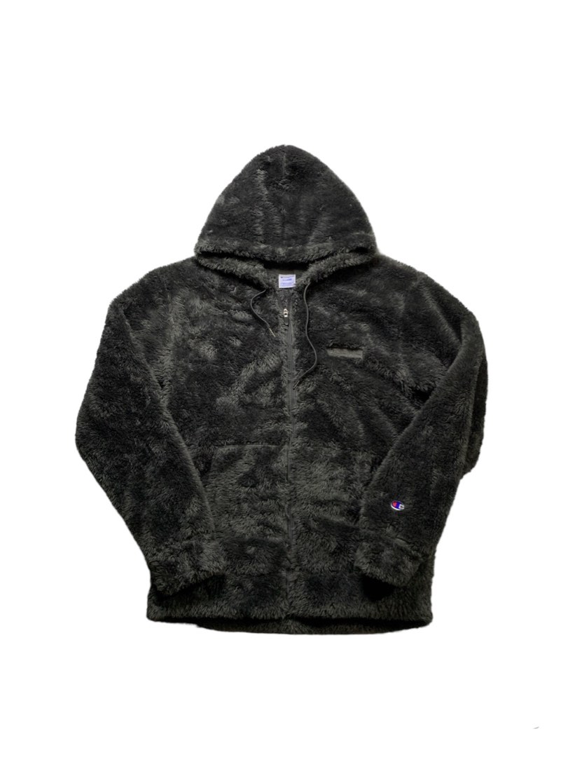Champion Fur Hoodie Men s Fashion Coats Jackets and
