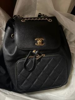Affordable chanel business affinity backpack For Sale