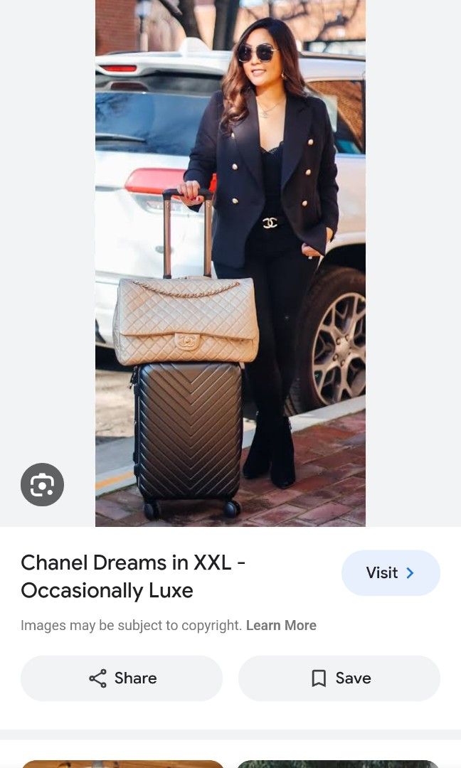 Chanel XXL Airline flap bag, Luxury, Bags & Wallets on Carousell